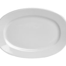 Porland Mina 32 cm Beyaz Kayık Tabak