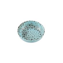 Porland Moire Turkuaz 10 cm Kase