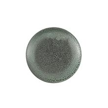 Porland Moire Yeşil 17 cm Düz Tabak