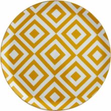Porland Morocco D4 Sarı 24 cm 6 Adet Düz Tabak
