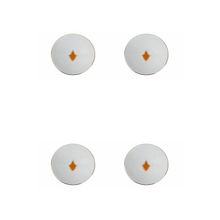 Porland Morocco Desen Turuncu 20 cm Çukur Tabak