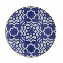 Porland Morocco Desen7 Mor 17 cm Düz Tabak