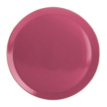 Porland Morocco Fuşya 32 cm Porselen Düz Tabak