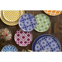 Porland Morocco Karma Renk 24 Parça 6 Kişilik Yemek Takımı