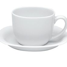 Porland Paloma Beyaz 210 cc Tabaklı Çay Fincanı