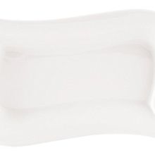 Porland Perspective Beyaz 63 cm Porselen Kayık Tabak