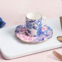 Porland Pinky 80 cc Desen 2 Tabaklı Kahve Fincanı