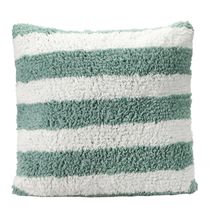 Porland Pop Stripe Mint 45x45 cm Dokuma Yastık