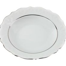 Porland Queen Platin 20 cm Çukur Tabak