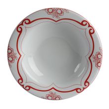 Porland Red Manoir Desen 2 25 cm Çukur Tabak