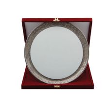 Porland Rumi Platin 32 cm Tepsi