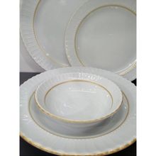 Porland Safir Yaldız 24 Parça 6 Kişilik Yemek Takımı
