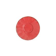 Porland Seasons 11 cm Kırmızı Ergonomik Çay Tabağı