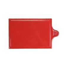 Porland Seasons 29 cm Kırmızı Peynir Tabağı