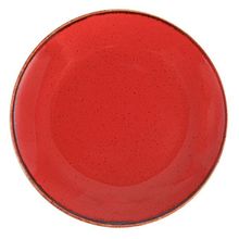 Porland Seasons 30 cm Kırmızı Düz Tabak