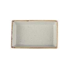 Porland Seasons Gri 10x16 cm Kahvaltı ve Meze Tabağı
