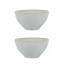 Porland Seasons Gri 16 cm Porselen Kase