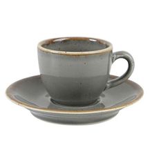 Porland Seasons Gri Tabaklı 80 cc Kahve Fincanı