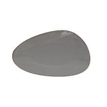 Porland Seasons Koyu Gri 37 cm Kayık Tabak