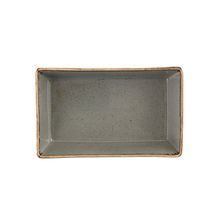 Porland Seasons Koyu Gri 8x14 cm Kahvaltı ve Meze Tabağı