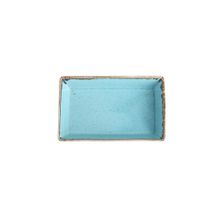 Porland Seasons Turkuaz 10x16 cm Kahvaltı ve Meze Tabağı