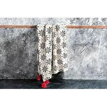 Porland Snowflake 125x150 cm Koltuk Şalı