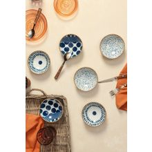 Porland Spotty 6'lı 11,5 cm Karma Çok Amaçlı Kase Takımı
