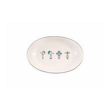 Porland Vaso Piccolo 31 cm Desen9 Kayık Tabak