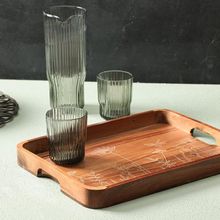 Porland Woodflower 38 cm Akasya Tepsi