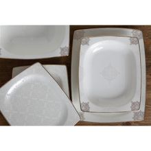 Porland Yağmur 61 Parça 12 Kişilik Yemek Takımı