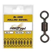 Port Fish Rollıng Swivel Bl-1001 No 5 Fırdöndü