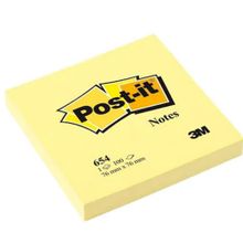 Post-İt 654 76x76 100 Yp Sarı Not Kağıdı