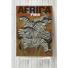 Postermanya Afrika Vintage 30x40 cm Poster