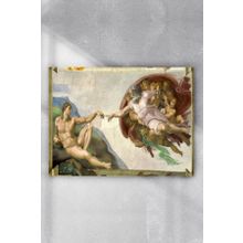 Postermanya Michelangelo Adem'in Yaratılışı Sanatsal 60x90 cm Poster