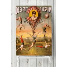 Postermanya Sirk Vintage 30x40 cm Poster