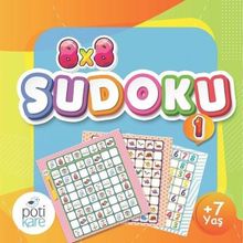 Pötikare Yayınları Model 1 8x8 Çıkartmalı Sudoku