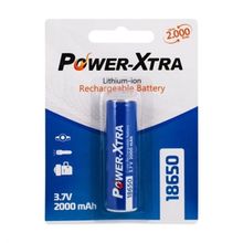 Power-xtra 18650 3.7V 2000 Mah Li-ion Şarjlı Pil