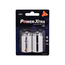 Power-xtra 2'li Blister LR14/C Size Alkaline Pil