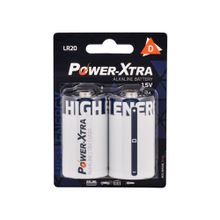 Power-xtra 2'li Blister LR20/D Size Alkaline Pil