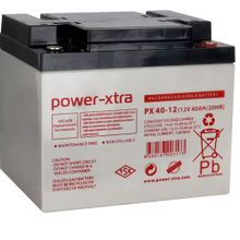 Power-xtra Px40-12n M6 12v 40 Ah Bakımsız Kuru Akü