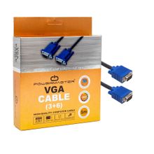 Powermaster 15 Pin 3+6 Erkek/erkek 5 m Kutulu Vga Kablo