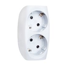 Powermaster 16A Topraklı İkili Golyat Fiş Priz