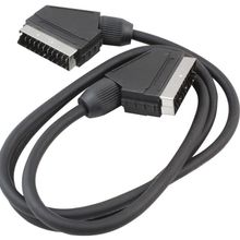 Powermaster 3 mt 7 mm Siyah Poşetli Scart Kablo