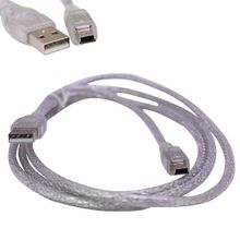 Powermaster 5 Pin Geniş 1.5 m Şeffaf iPod Şarj Aleti Kablosu