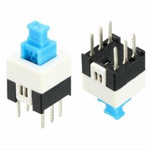 Powermaster 7x7 mm 6 Bacaklı Kilitli Tactile Push Button On - Off Anahtarlı Switch
