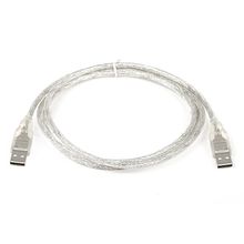 Powermaster Erkek-Erkek Şeffaf 5 m Usb Kablo