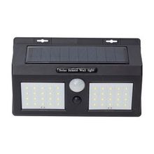 Powermaster PM-14616 Sensörlü Çiftli 40 Solar Duvar Tipi Aplik