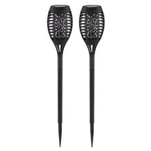 Powermaster PM-15940 Alevli 12 Ledli Solar Bahçe Aydınlatma 2'li Paket