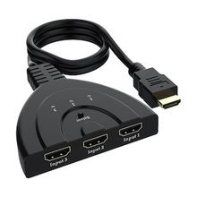 Powermaster PM-17229 3 Giriş 1 Çıkış HDMI Switcher Toplayıcı Kablo