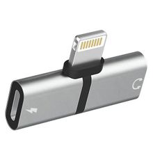 Powermaster PM-18316 İPhone Lightning Şarj Kulaklık Çevirici Adaptör